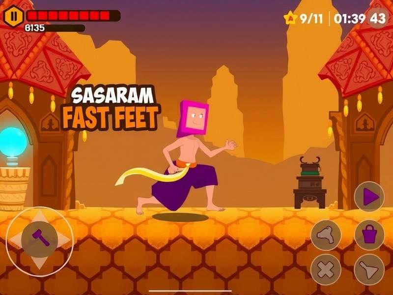Sasaram Fast Feet Gameplay Mechanics